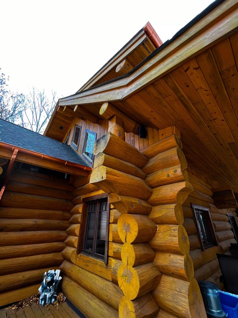 Featured Log Home Calabogie Flynn Log Homes